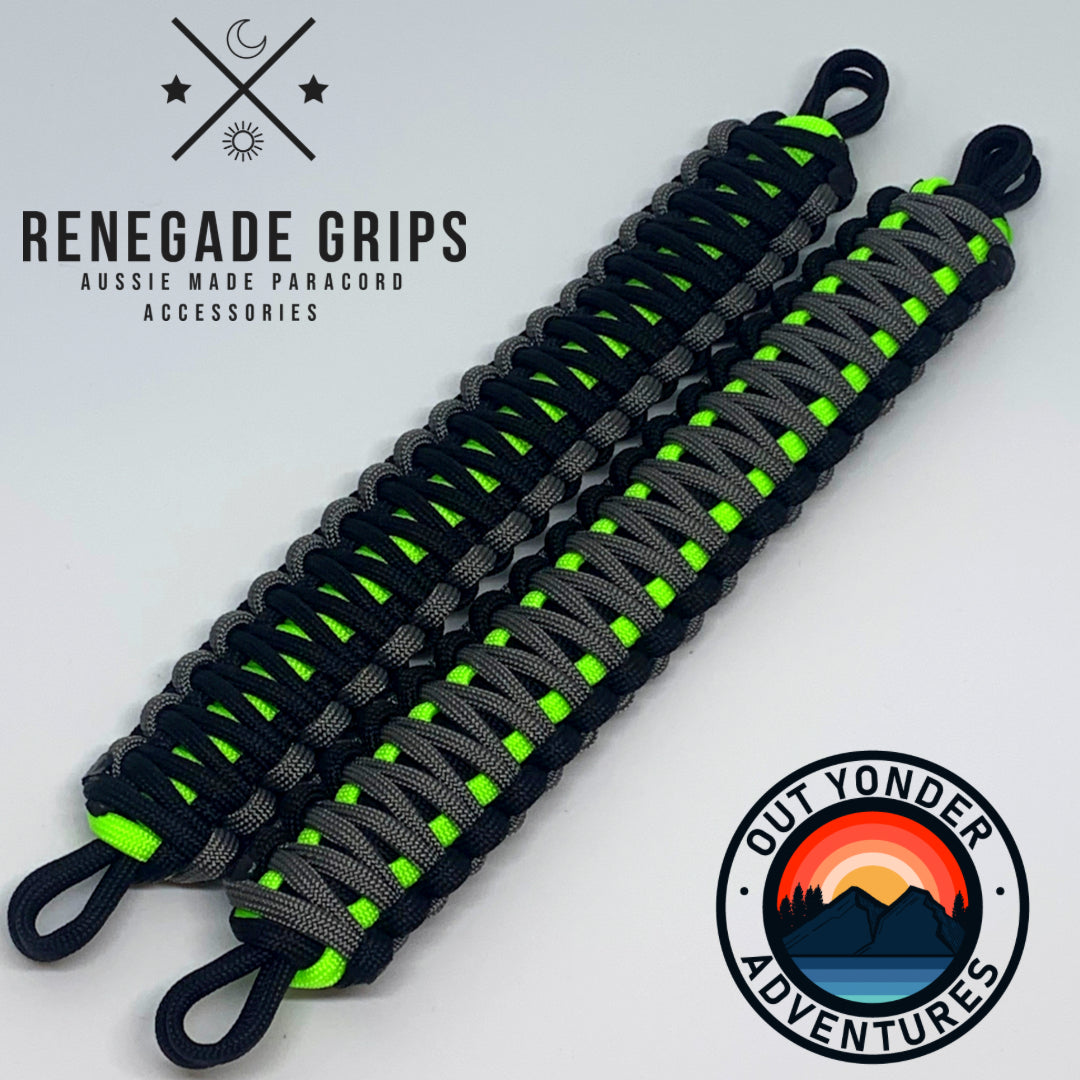 Official OUT YONDER ADVENTURES Paracord Grips